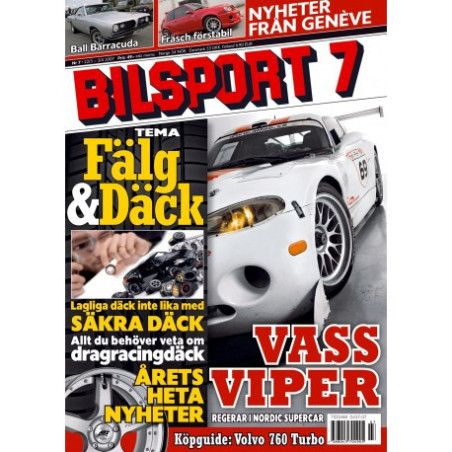 Bilsport nr 7 2007