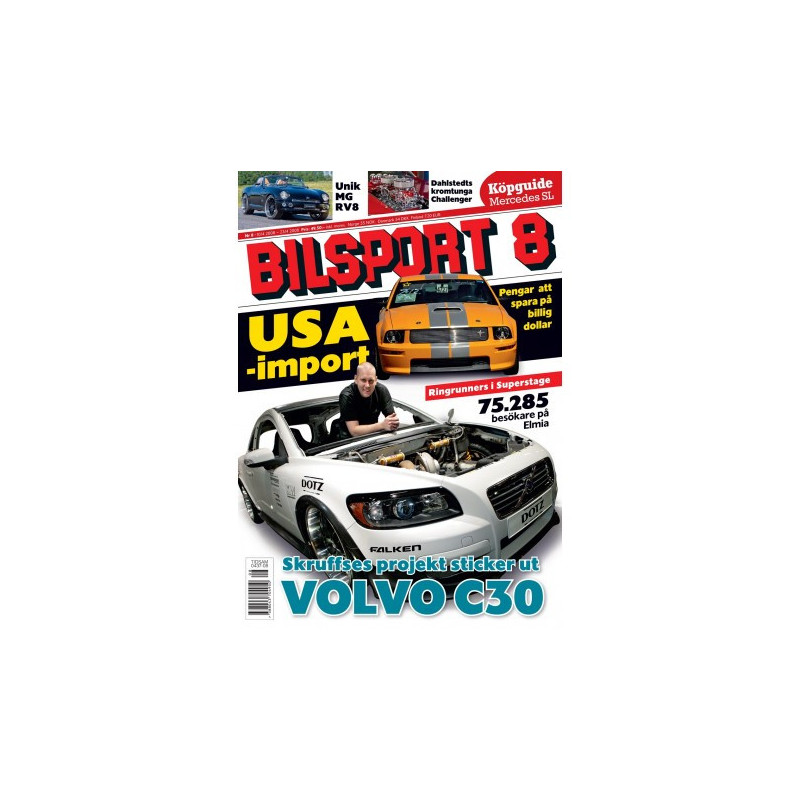 Bilsport nr 8 2008