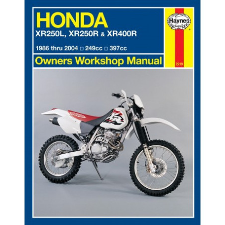 Honda XR250L XR250R & XR400R 1986 - 2004