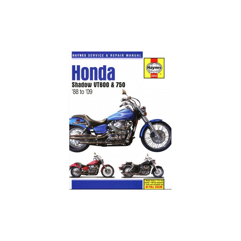 Honda Shadow VT600 & 750 1988 -2009