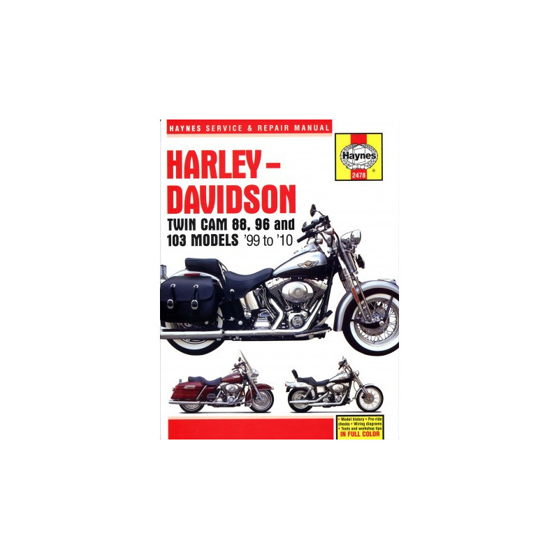 Harley-Davidson Twin Cam 88 96 & 103 Models 1999 - 2010