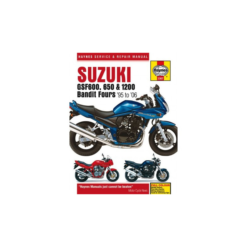 Suzuki GSF600 650 & 1200 Bandit Fours 1995 - 2006