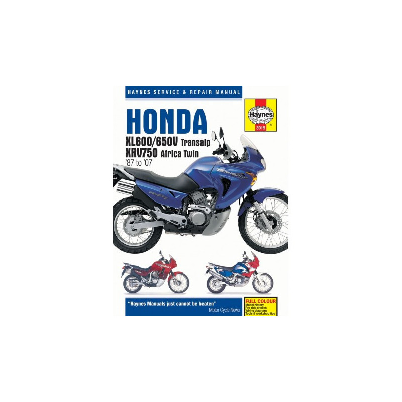 Honda XL600/650V Transalp & XRV750 Africa Twin 1987 - 2007