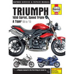Triumph 1050 Sprint ST Speed Triple & Tiger 2005 - 2009