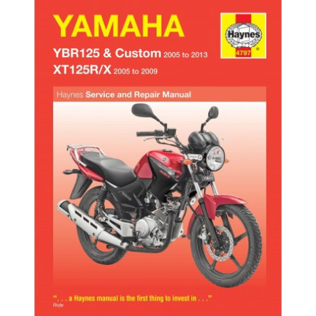 Yamaha YBR125 & XT125R/X 2005 - 2013