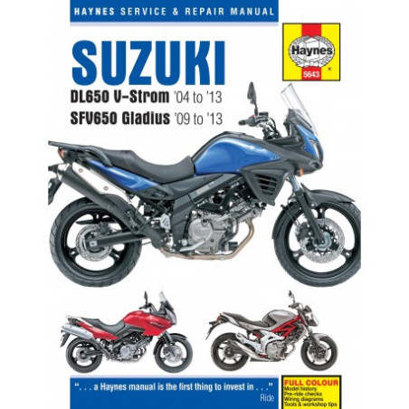 Suzuki DL650 V-Strom & SFV650 Gladius 2004 - 2013