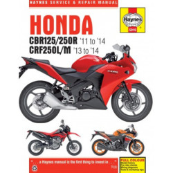 Honda CBR125R CBR250R & CRF250L/M 2011 - 2014