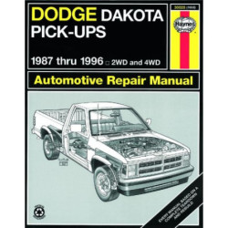 Dodge Dakota Pick-up Haynes Repair Manual for 1987 thru 1996