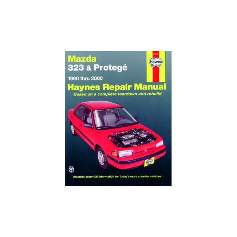 Mazda 323 and Protegé Haynes Repair Manual covering all Mazda 323 and Protegé (1990 thru 2003) (Does not include