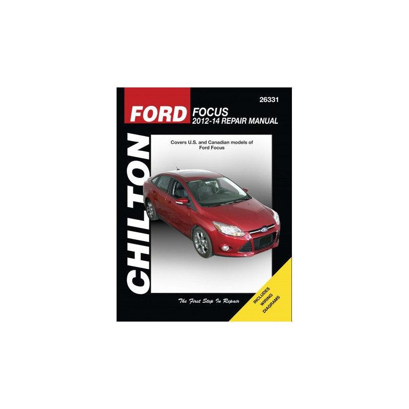 Ford Focus 2012-14 Chilton Repair Manual (USA)