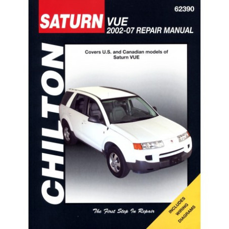 Saturn Vue Chilton Repair Manual for 2002-07 (Does not include information specific to hybrid models)