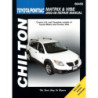 Toyota Matrix & Pontiac Vibe Chilton Repair Manual for 2003-08 (Does not include information specific to all-wheel