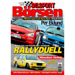 Bilsport Börsen nr 11  2004