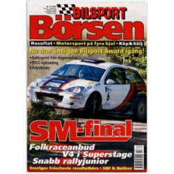 Bilsport Börsen nr 10  2004