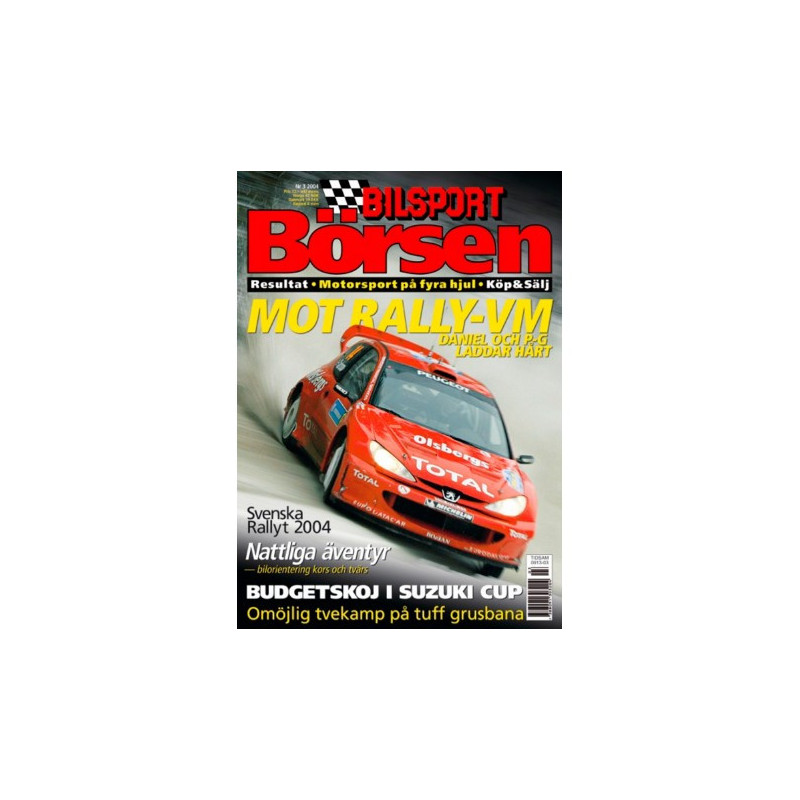 Bilsport Börsen nr 3  2004