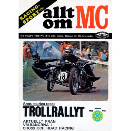 Allt om MC nr 9  1970