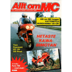 Allt om MC nr 1  1981