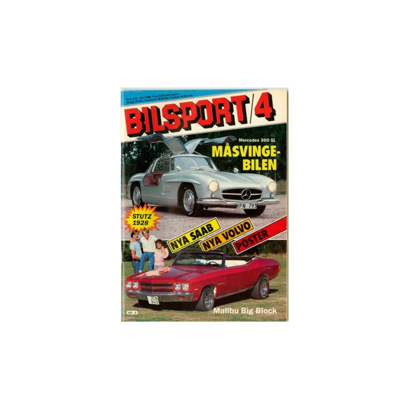 Bilsport nr 4  1984