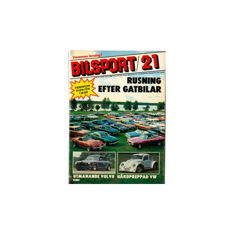 Bilsport nr 21  1980