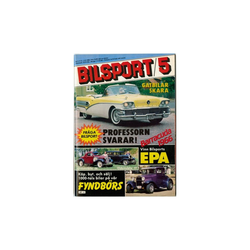 Bilsport nr 5  1983