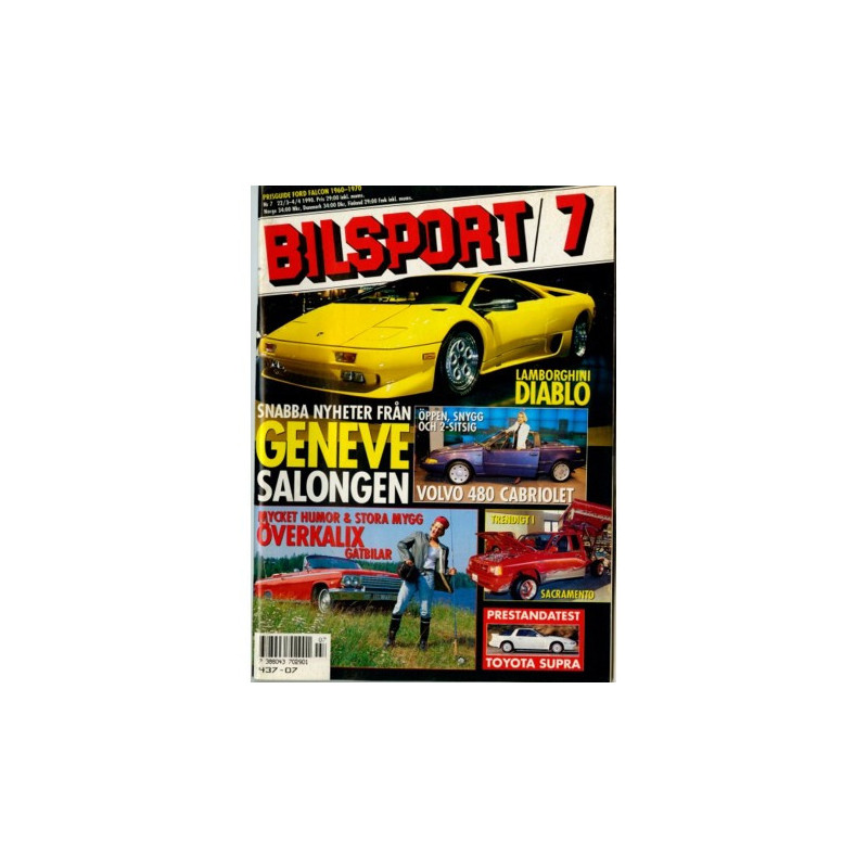 Bilsport nr 7  1990