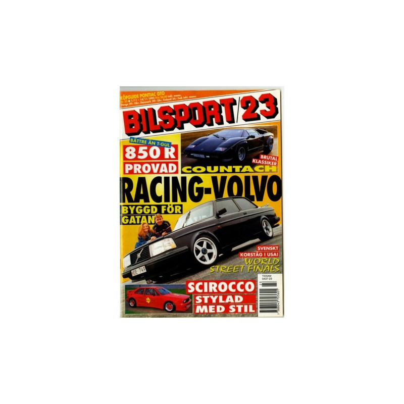 Bilsport nr 23  1995