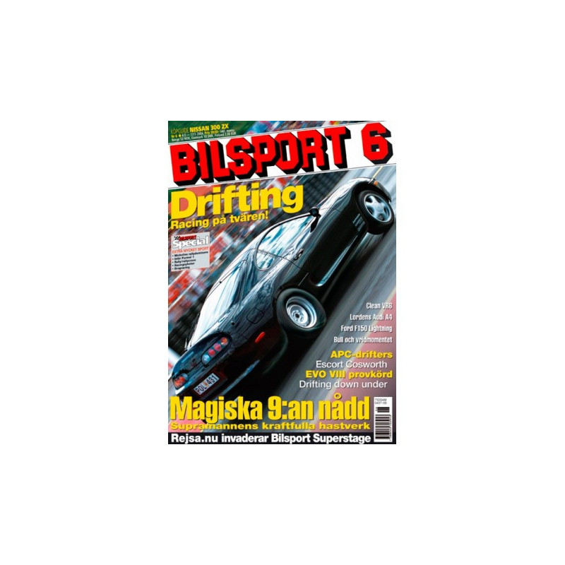 Bilsport nr 6  2004