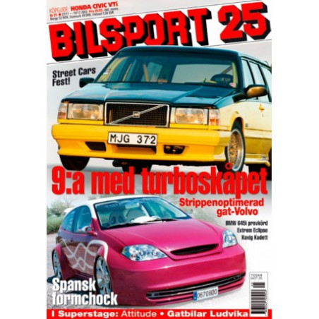 Bilsport nr 25  2003