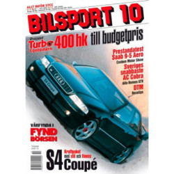 Bilsport nr 10  2001