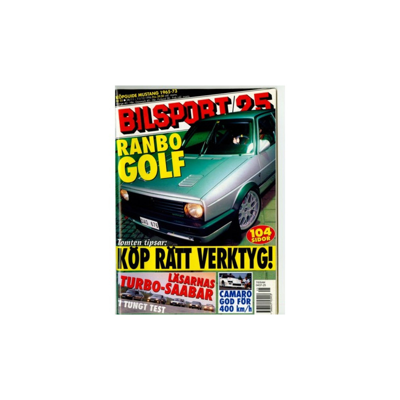 Bilsport nr 25  1996