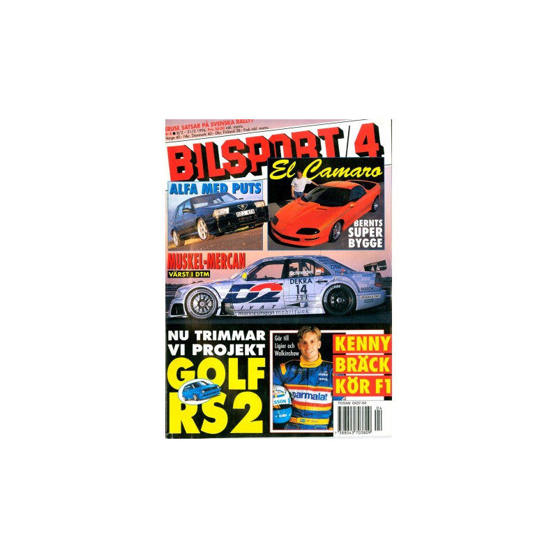 Bilsport nr 4  1996