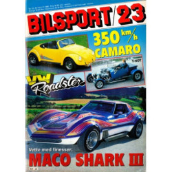 Bilsport nr 23  1985