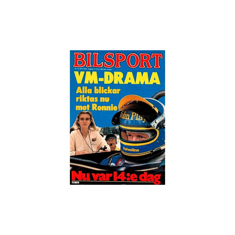 Bilsport nr 14  1978