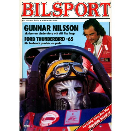 Bilsport nr 7  1977