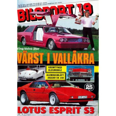 Bilsport nr 19  1987