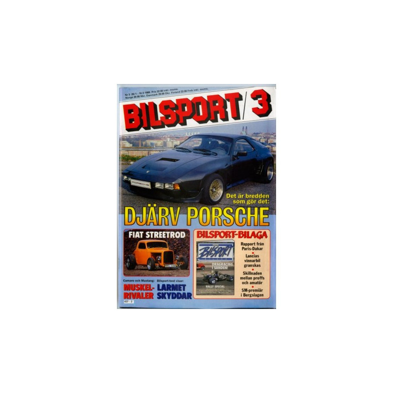 Bilsport nr 3  1988