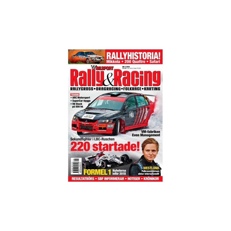 Bilsport Rally & Racing nr 4 2018