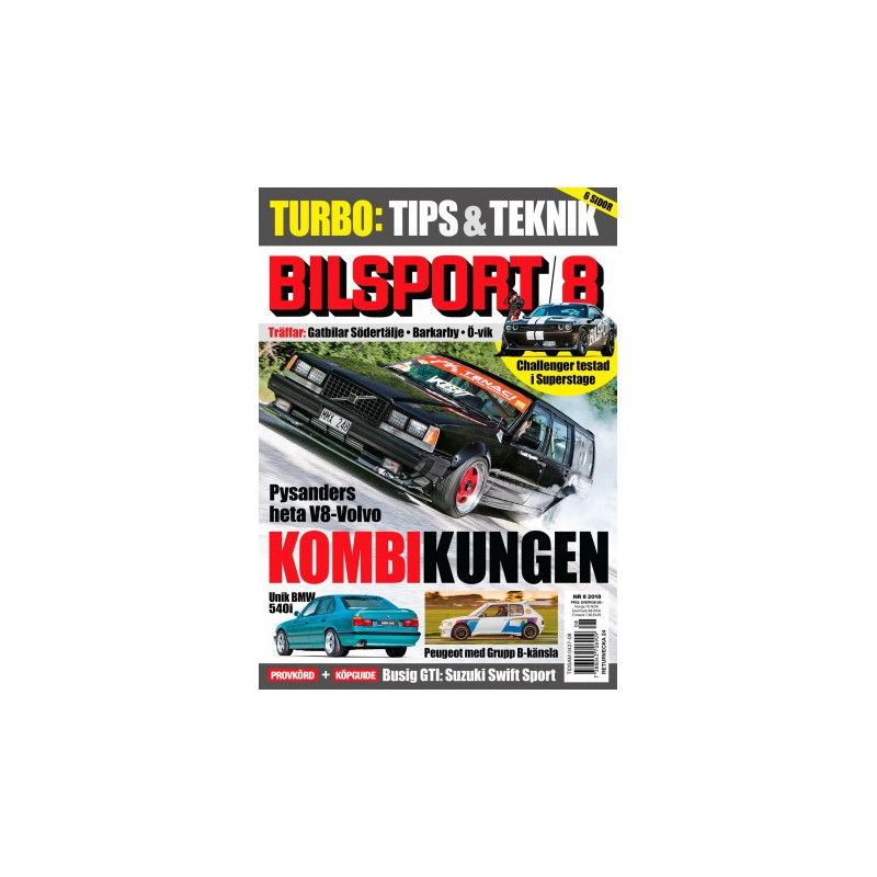 Bilsport nr 8 2018