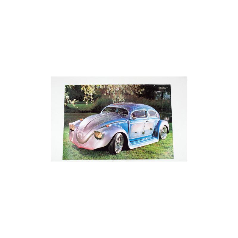 Vintageposter Bilsport Volkswagen Lowrider 1955