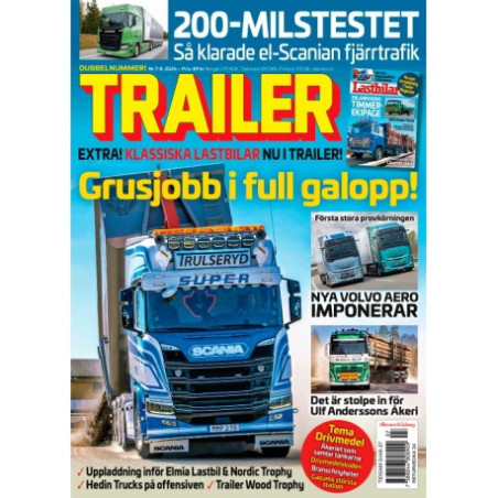 Sommar-läsning: Trailer 5 nr + keps 349 kr