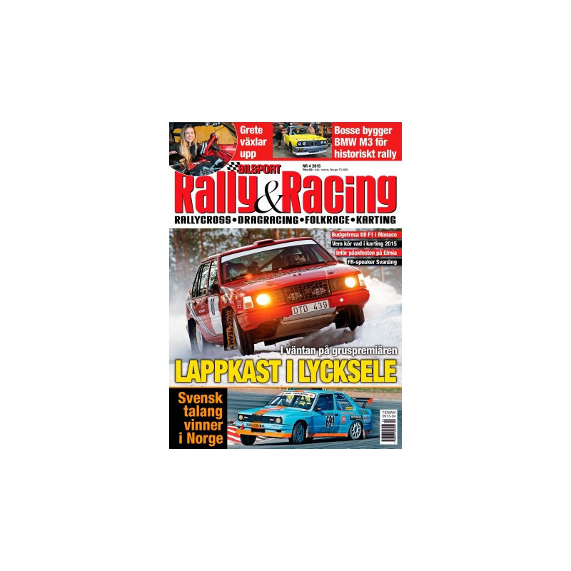 Bilsport Rally&Racing nr 4 2015